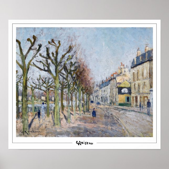 Gustave Loiseau Zedign Art Poster #143 (Front)