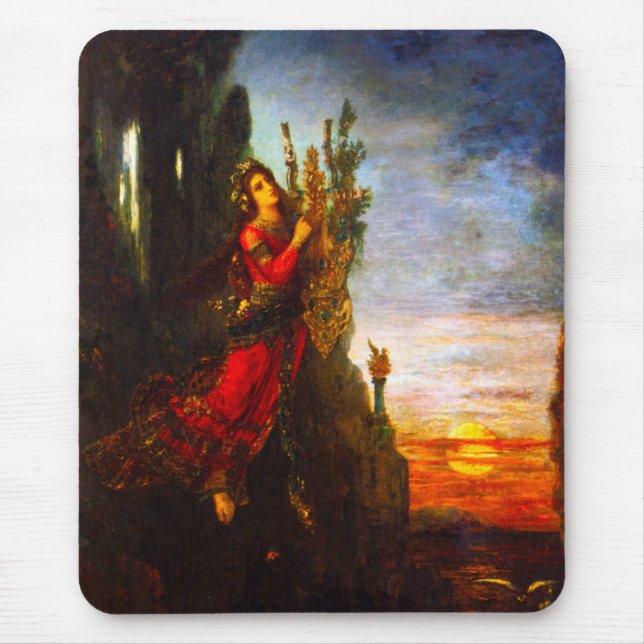Gustave Moreau, Sappho Mouse Pad (Front)