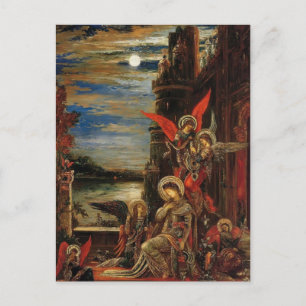 Gustave Moreau- St. Cecilia Postcard