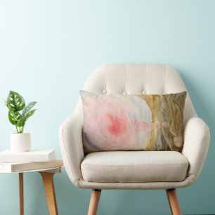 Gusten in the Underworld by Hilma af Klint Lumbar Cushion