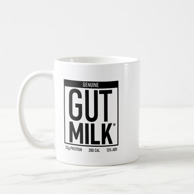 Gut Milk Coffee Mug (Left)