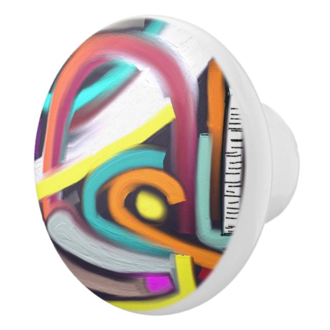 Gut Reaction Ceramic Knob (Right)