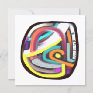 Gut Reaction Flat Card