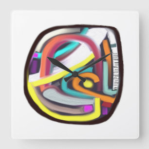 Gut Reaction Wall Clock