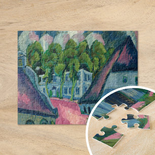 Gut Staberhof III   Ernst Ludwig Kirchner Jigsaw Puzzle