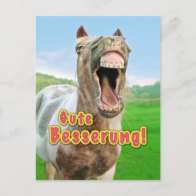 Gute Besserung Postcard (Front)