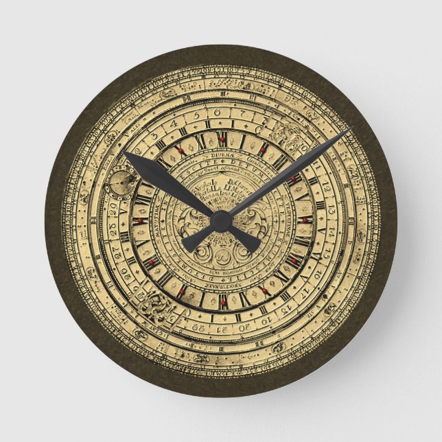 Gutenberg Astrological clock (Front)