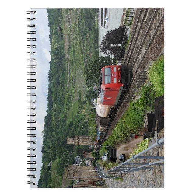 Güterzug in Oberwesel Notebook (Front)