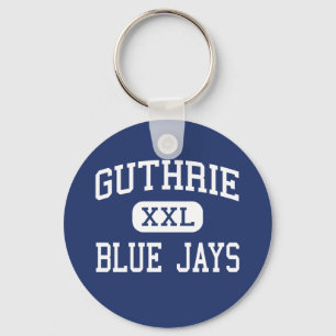 Guthrie - Blue Jays - High - Guthrie Oklahoma Key Ring