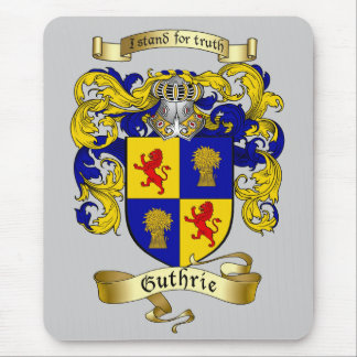 Guthrie Coat of Arms Mouse Pad