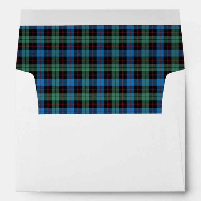 Guthrie Tartan Wedding Envelopes (Back (Bottom))