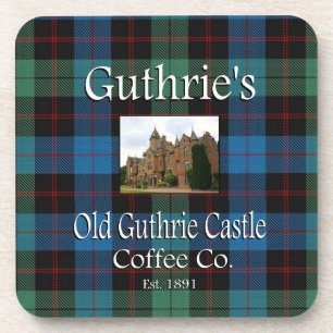 Guthrie's Old Guthrie Castle Coffee Co. Coaster