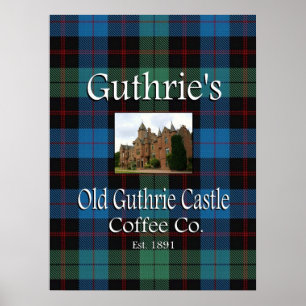 Guthrie's Old Guthrie Castle Coffee Co. Poster