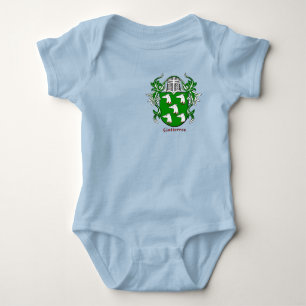 Gutierrez Historical Shield with Helm and Mantle Baby Bodysuit