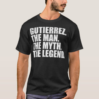 GutierrezGutierrez Family name Gutierrez last Name T-Shirt