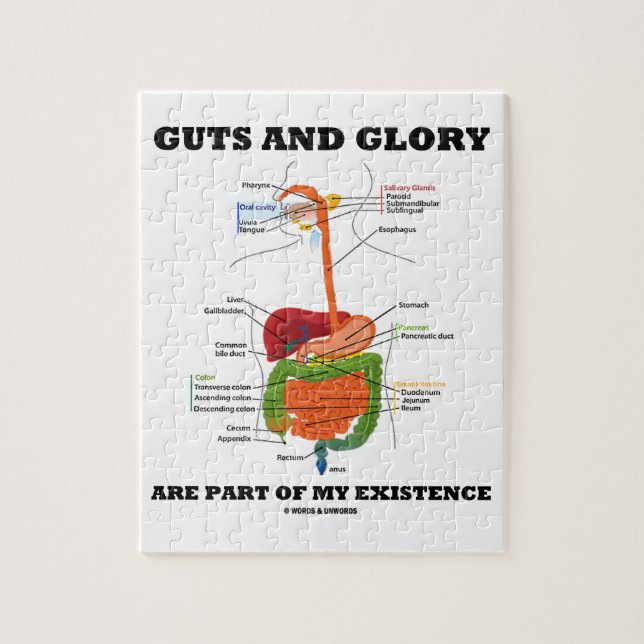 Guts And Glory Are Part Of My Existence Jigsaw Puzzle (Vertical)