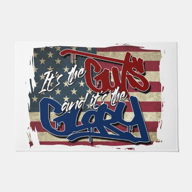 Guts and Glory Doormat (Front)