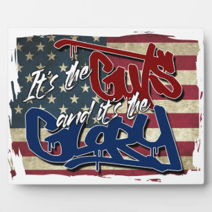 Guts and Glory Plaque