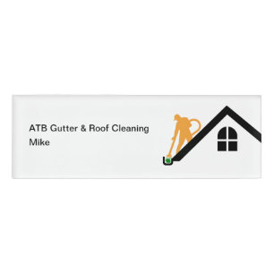 Gutter Cleaning Budget Staff Work Name ID Tags