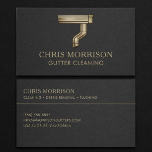 Gutter Cleaning Business Card