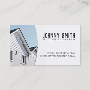 Gutter Cleaning Business Cards
