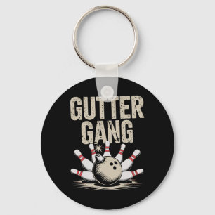 Gutter Gang Bowling 1  Key Ring