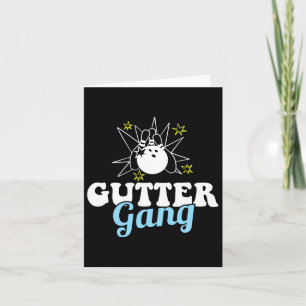 Gutter Gang Funny Bowling Team Club Coach Bowler H Card