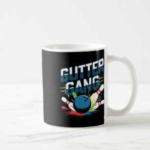 Gutter Gang Shirt Funny Bowling Shirts Gutter Bowl Coffee Mug