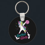 Gutter Girls Unicorn Bowling Team League Night Or  Key Ring<br><div class="desc">Gutter Girls Unicorn Bowling Team League Night Or Tournament</div>
