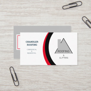 Gutter & Roofing Business Card