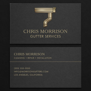Gutter Services Business Card