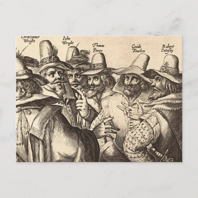 Guy Fawkes Postcard (Front)