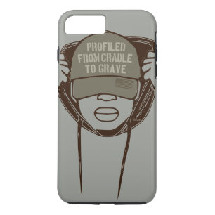 GUY IN HOODIE - PROFILED FROM CRADLE TO GRAVE iPhone 8 PLUS/7 PLUS CASE
