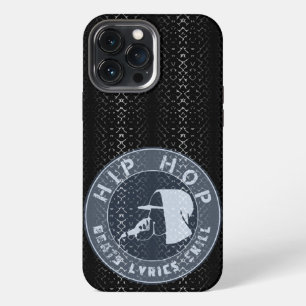 GUY IN HOODIE RAPPING ON THE MIC iPhone 13 PRO MAX CASE