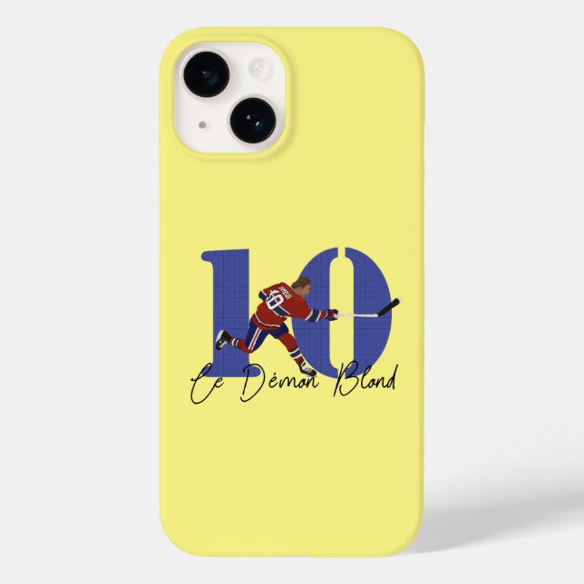 Guy Lafleur Ice Hockey Legend Case-Mate iPhone Case (Back)