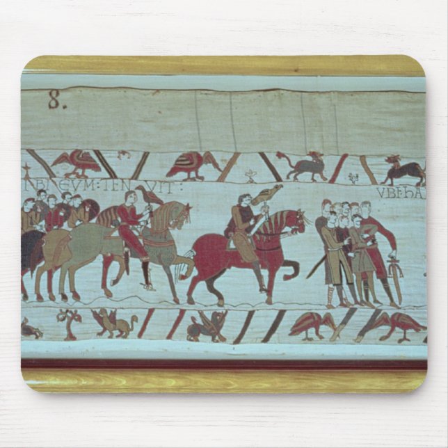 Guy of Ponthieu takes Harold, to Beaurain Mouse Pad (Front)