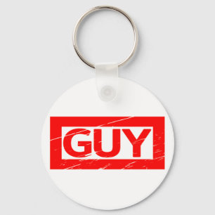 Guy Stamp Key Ring