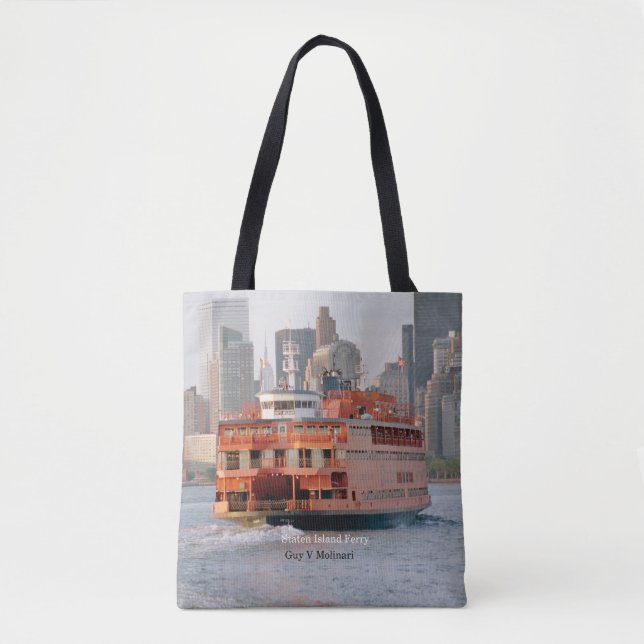 Guy V. Molinari all over tote bag (Front)