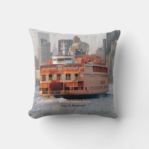 Guy V. Molinari square pillow