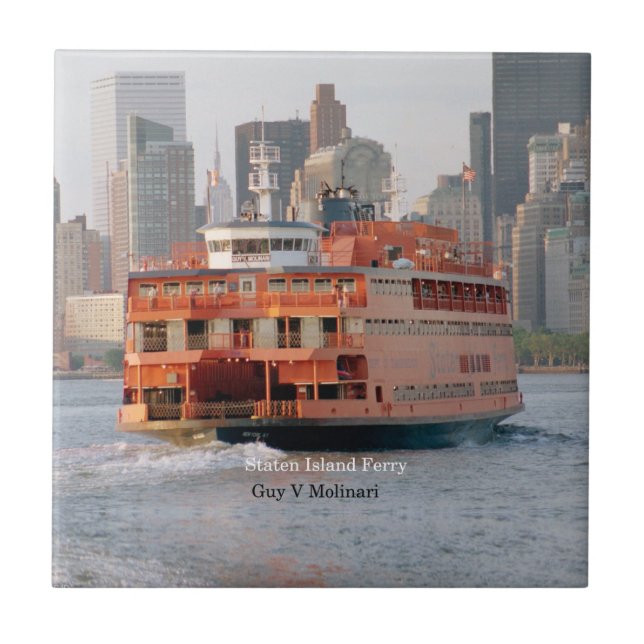 Guy V. Molinari tile (Front)