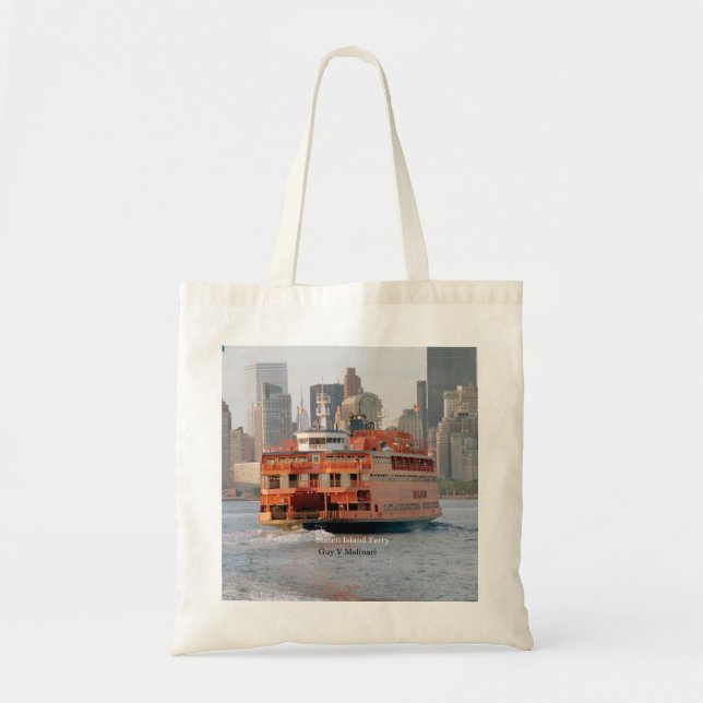 Guy V. Molinari tote bag (Front)