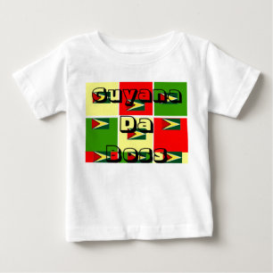 Guyana baby t-shirts-da boss T-Shirt
