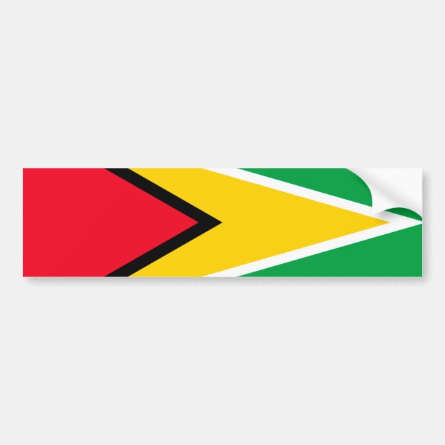 Guyana Bumper Sticker (Front)