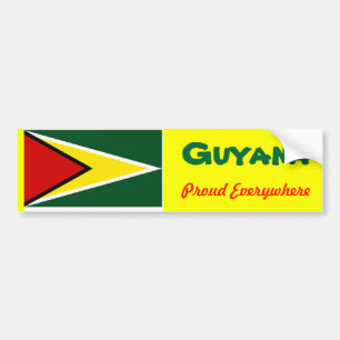 Guyana bumper stickers