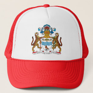 Guyana Coat of Arms detail Trucker Hat