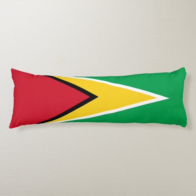 Guyana Flag Body Cushion (Front)