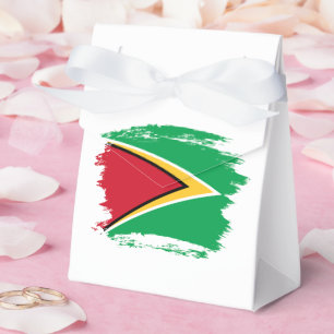 Guyana flag favour box