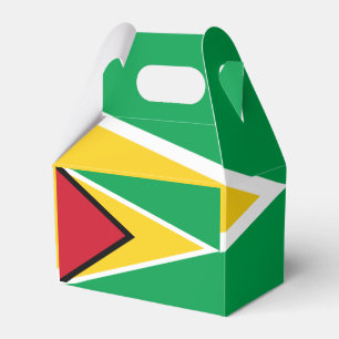 Guyana flag favour box