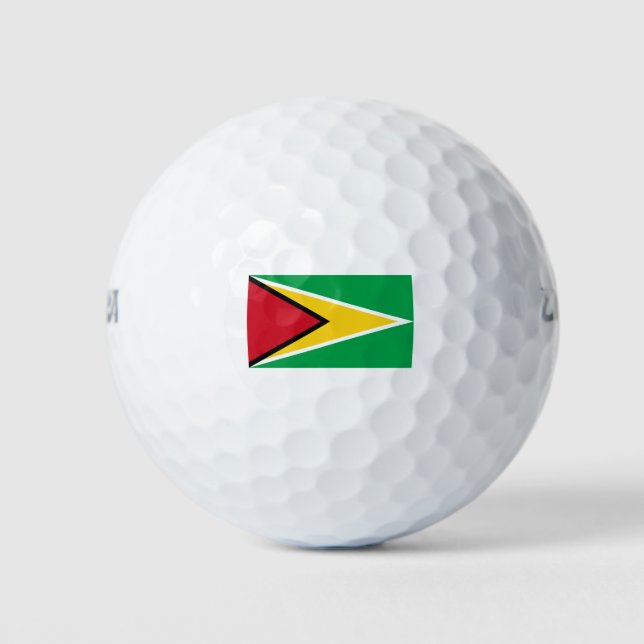 Guyana Flag Golf Balls (Front)