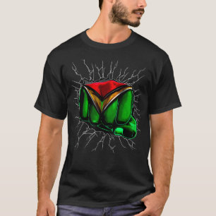 Guyana Flag Guyanese Flag Fist Gift T-Shirt